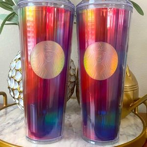 Rainbow tumbler